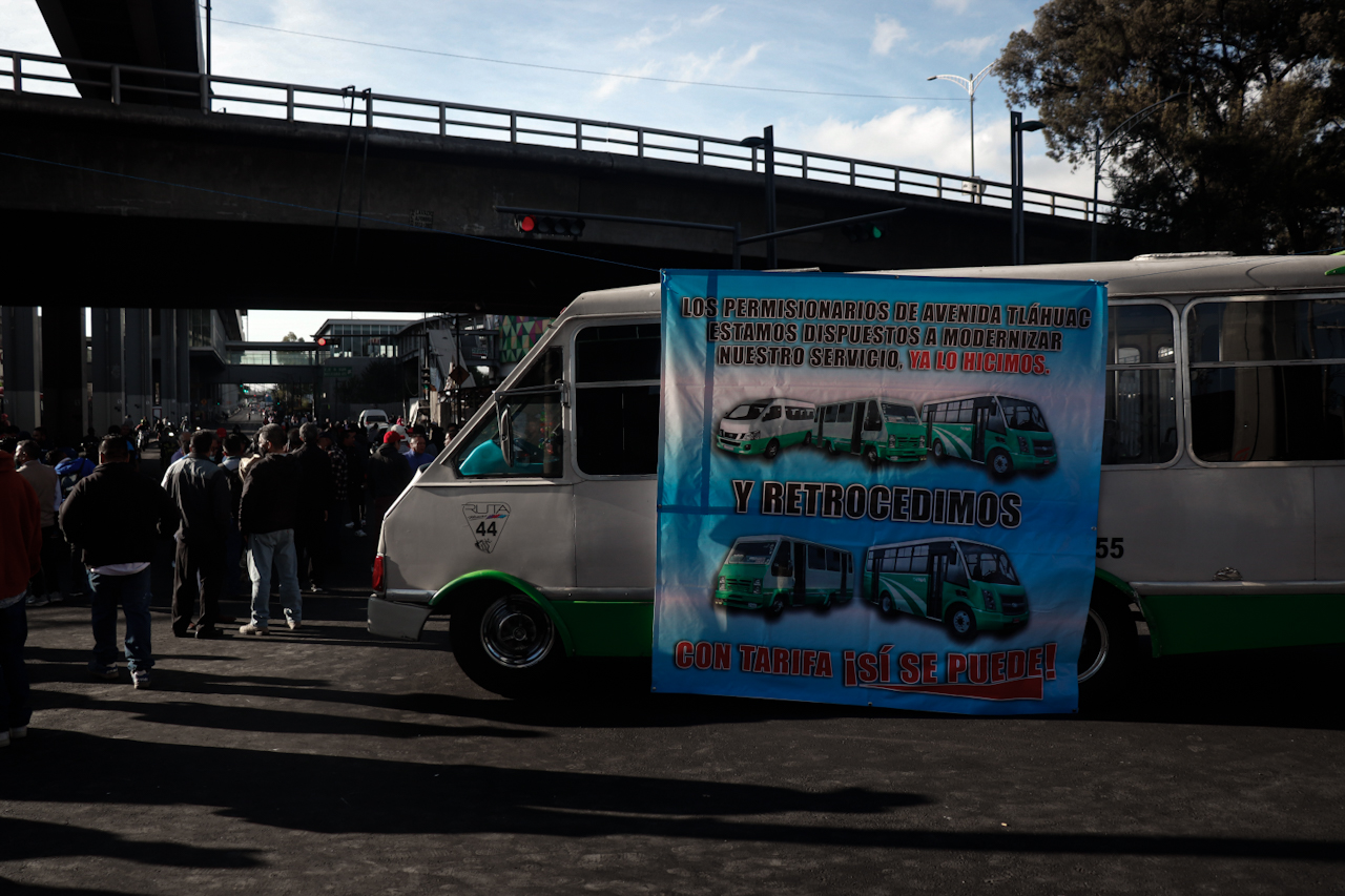 Galería Así Fue El Bloqueo De Transportistas En Cdmx 3595