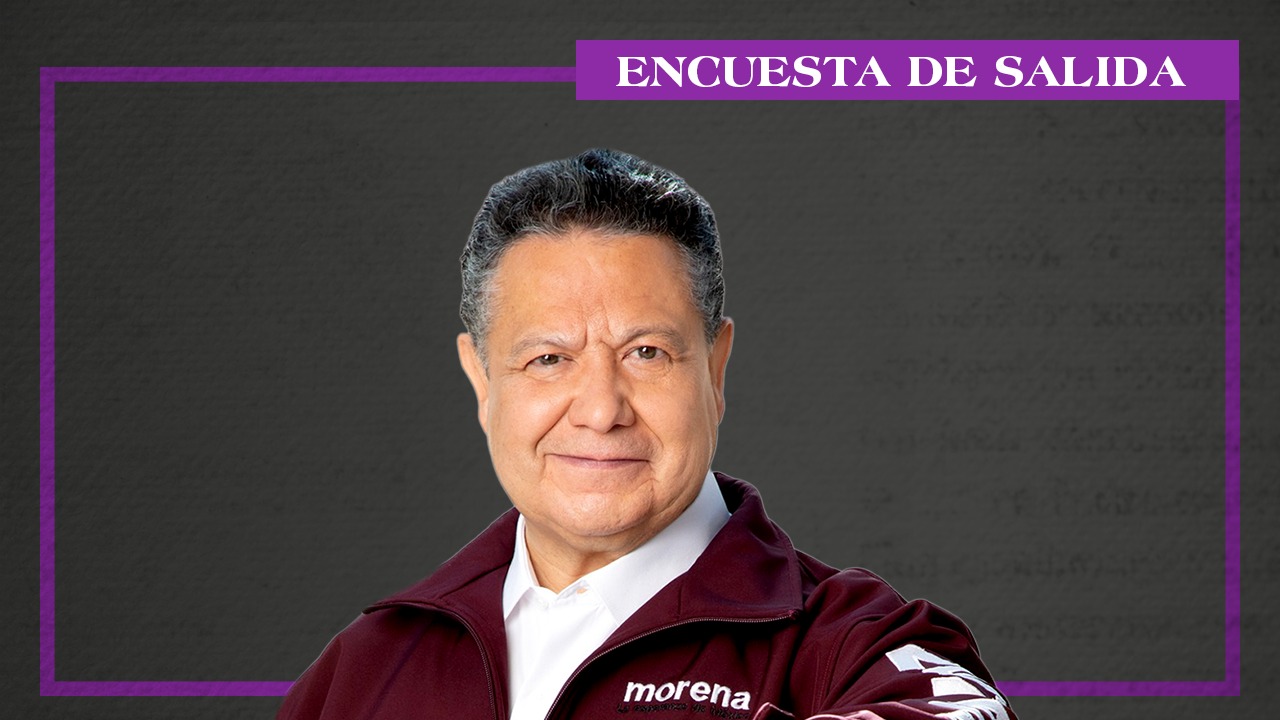 Encuesta de salida en Hidalgo: Julio Menchaca, de Morena, se perfila como ganador