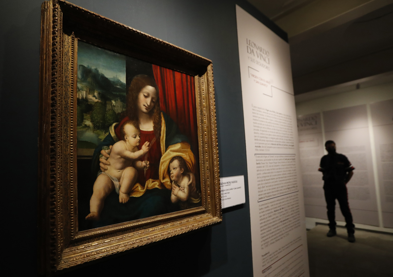 Una galería muestra una faceta poco conocida de Da Vinci