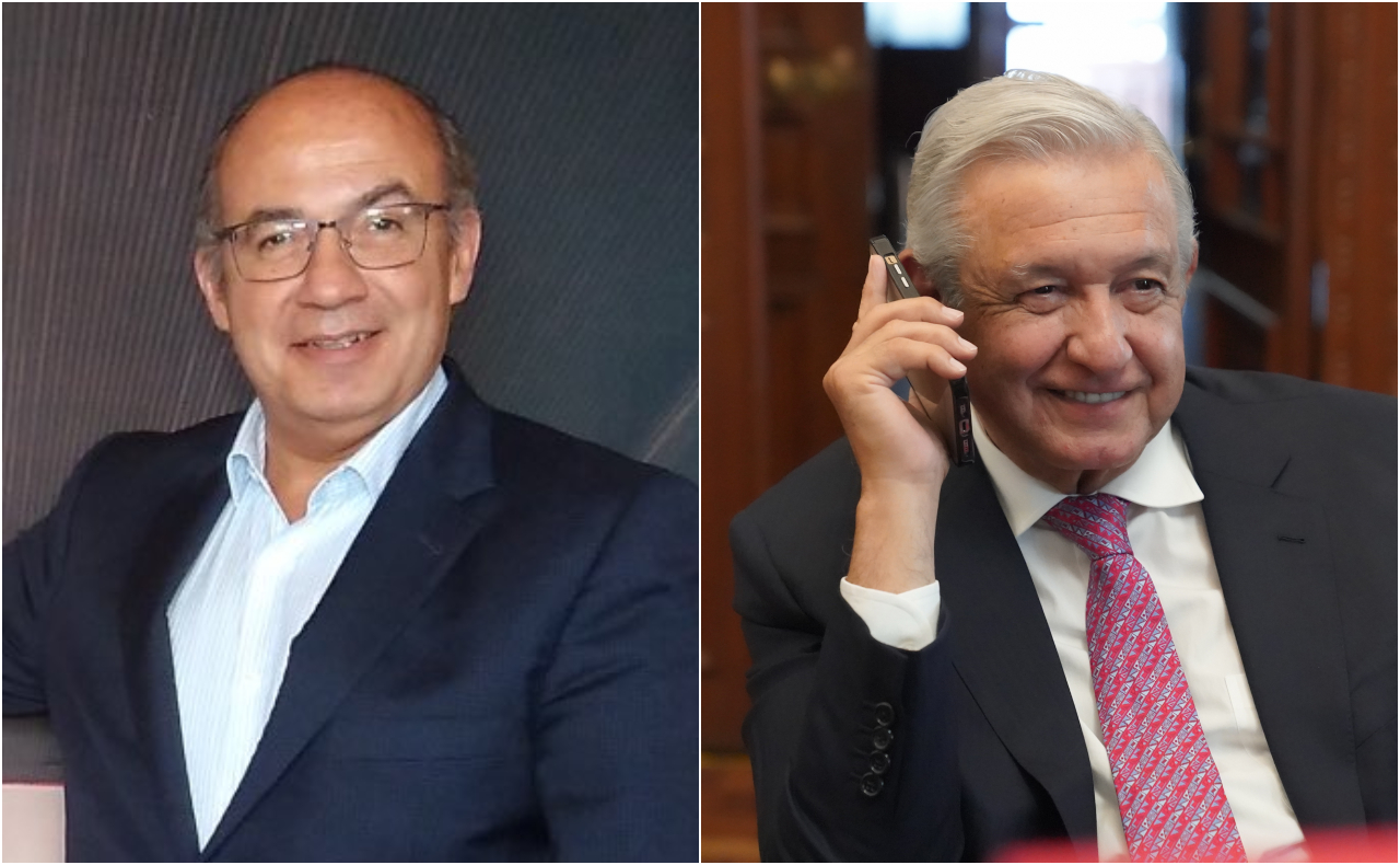 ‘El dinero lo mandan a otro presidente’: Felipe Calderón responde a AMLO