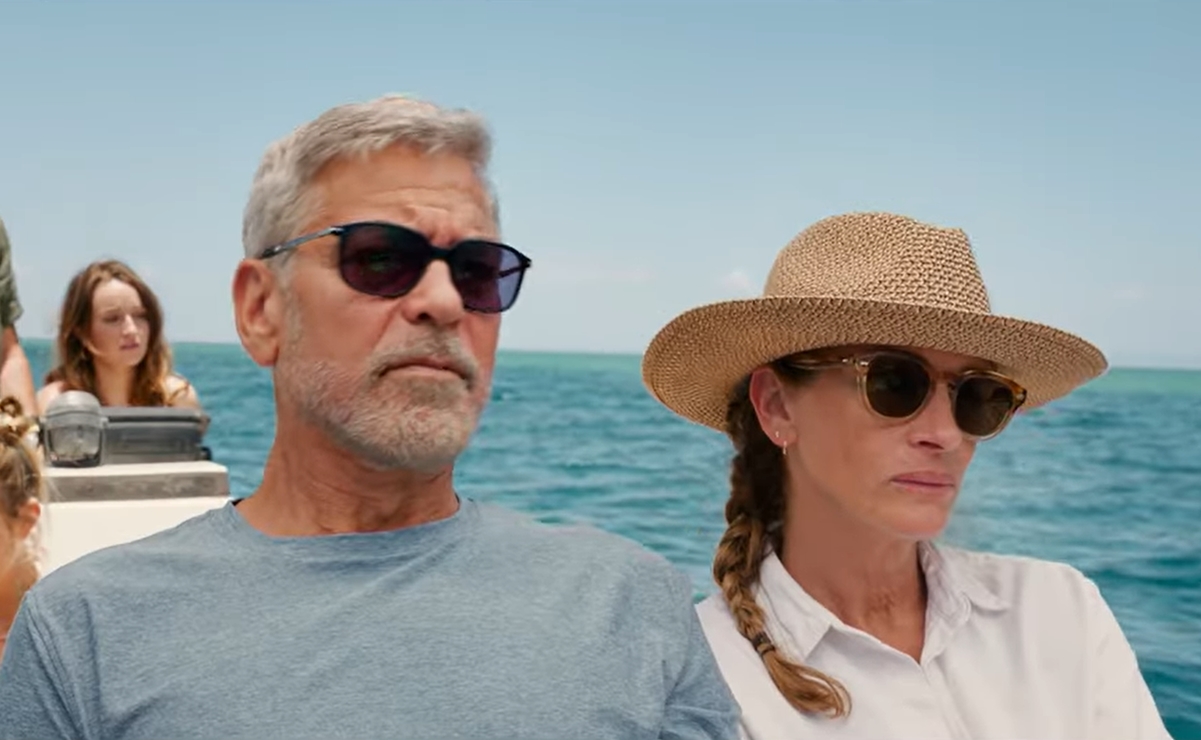 Julia Roberts y George Clooney son una pareja divorciada en Viaje al paraíso