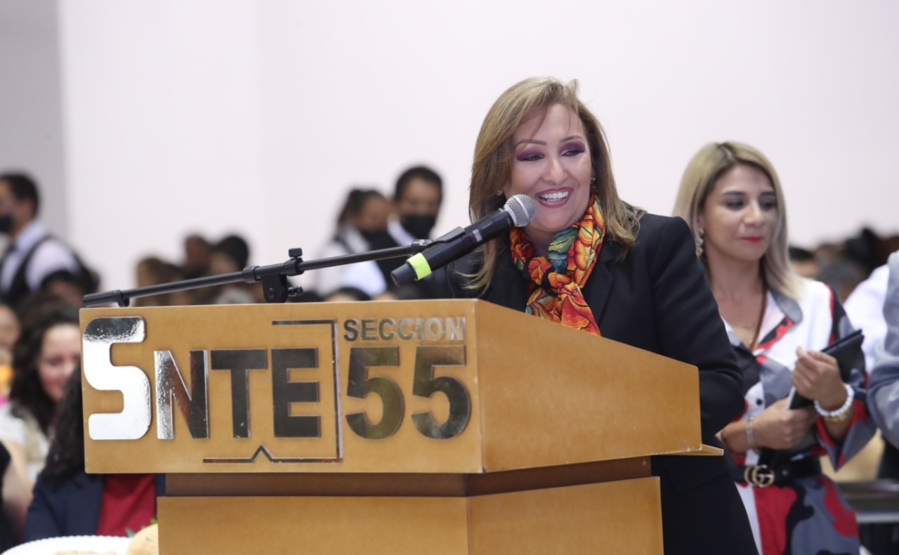 Lorena Cuéllar, gobernadora de Tlaxcala, da positivo a Covid-19 por segunda vez