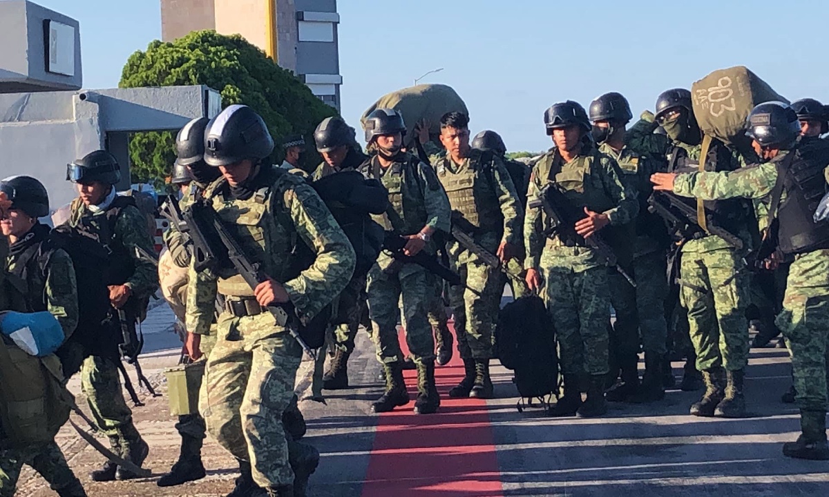 200 militares más son enviados a Tamaulipas, tras demostración de poderío del CDG