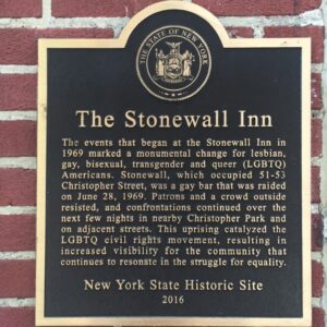 Stonewall, la noche en que inició el movimiento LGBT+, cumple 53 años