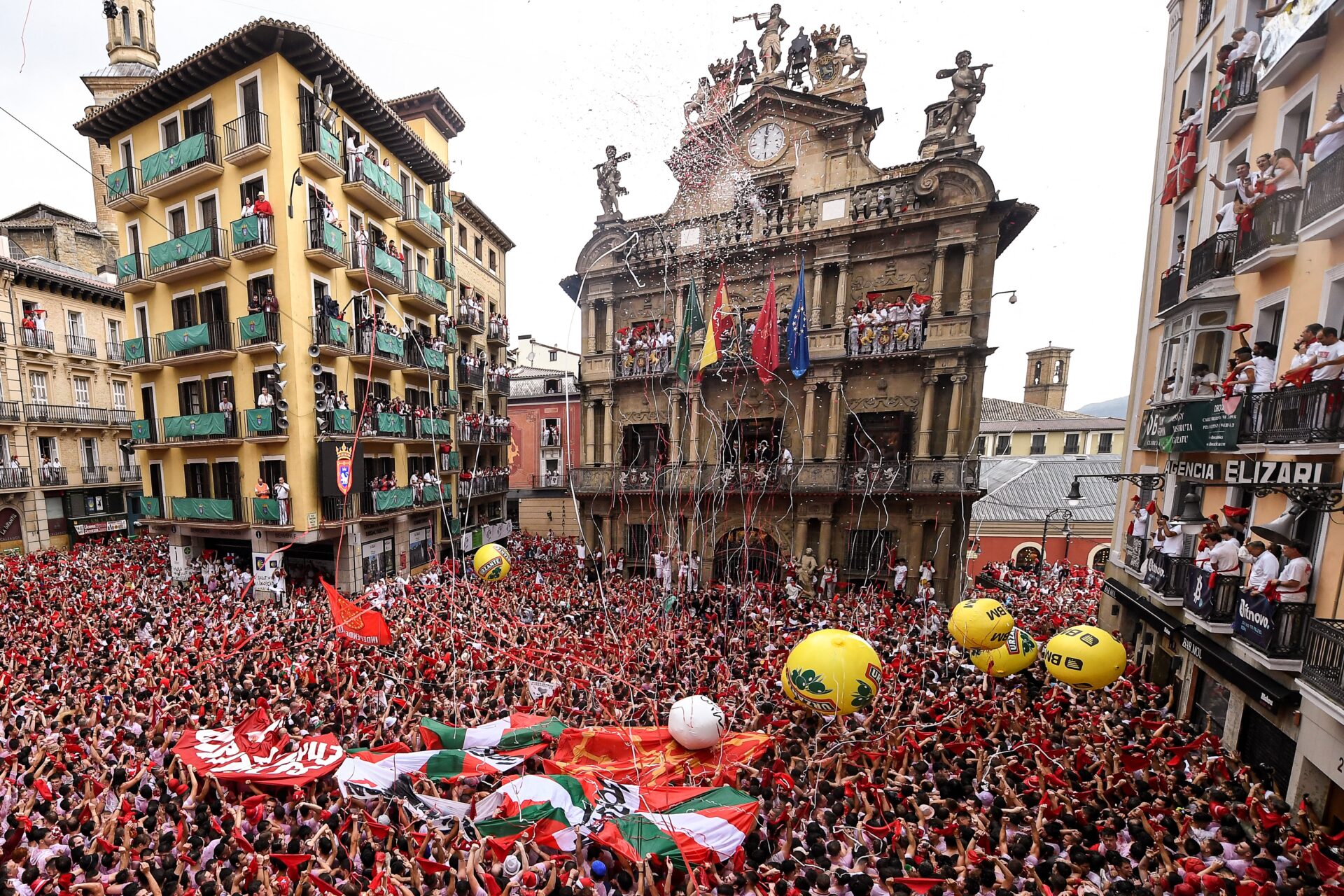 La fiesta de San Fermín vuelve a Pamplona tras la pandemia