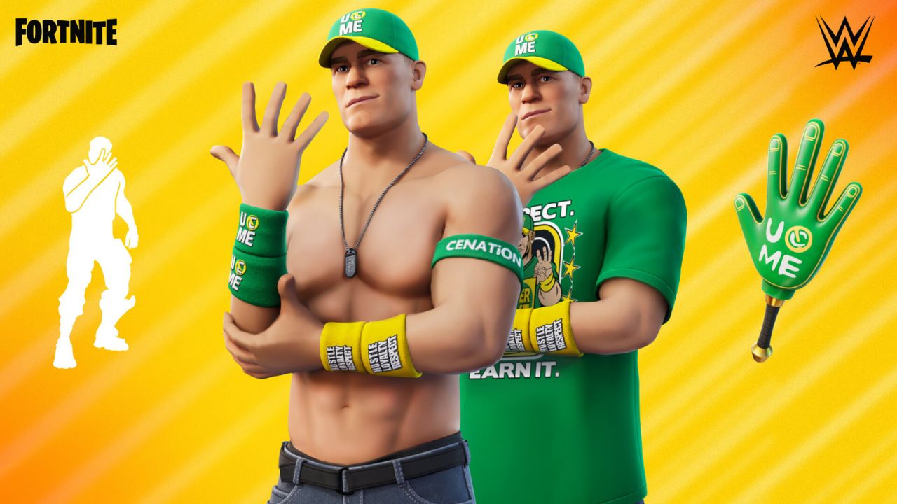 John Cena sube al ring de Fortnite con nueva skin