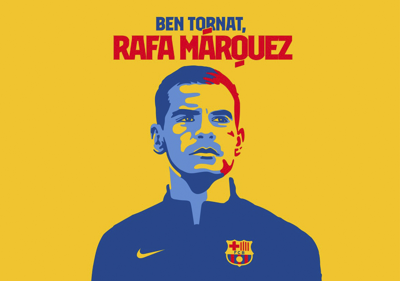 Rafa Márquez firma por dos años con el FC Barcelona B