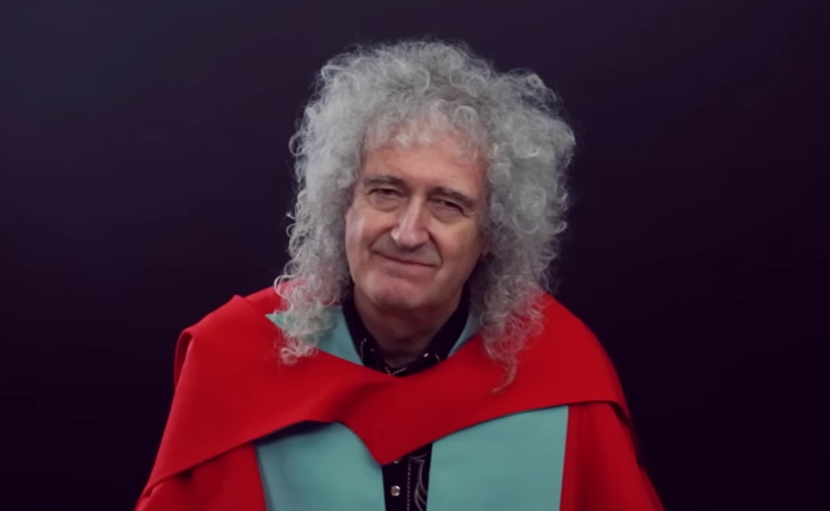Brian May, de Queen, recibe doctorado honoris causa en ciencias