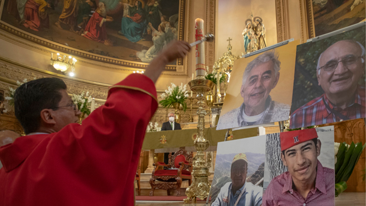 La Iglesia católica inicia jornadas por la paz en el país
