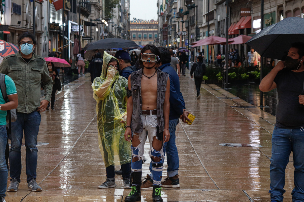 En imágenes: un día de lluvia en la CDMX