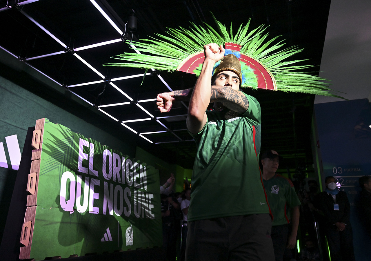 La selección mexicana estrena camiseta de cara a Qatar