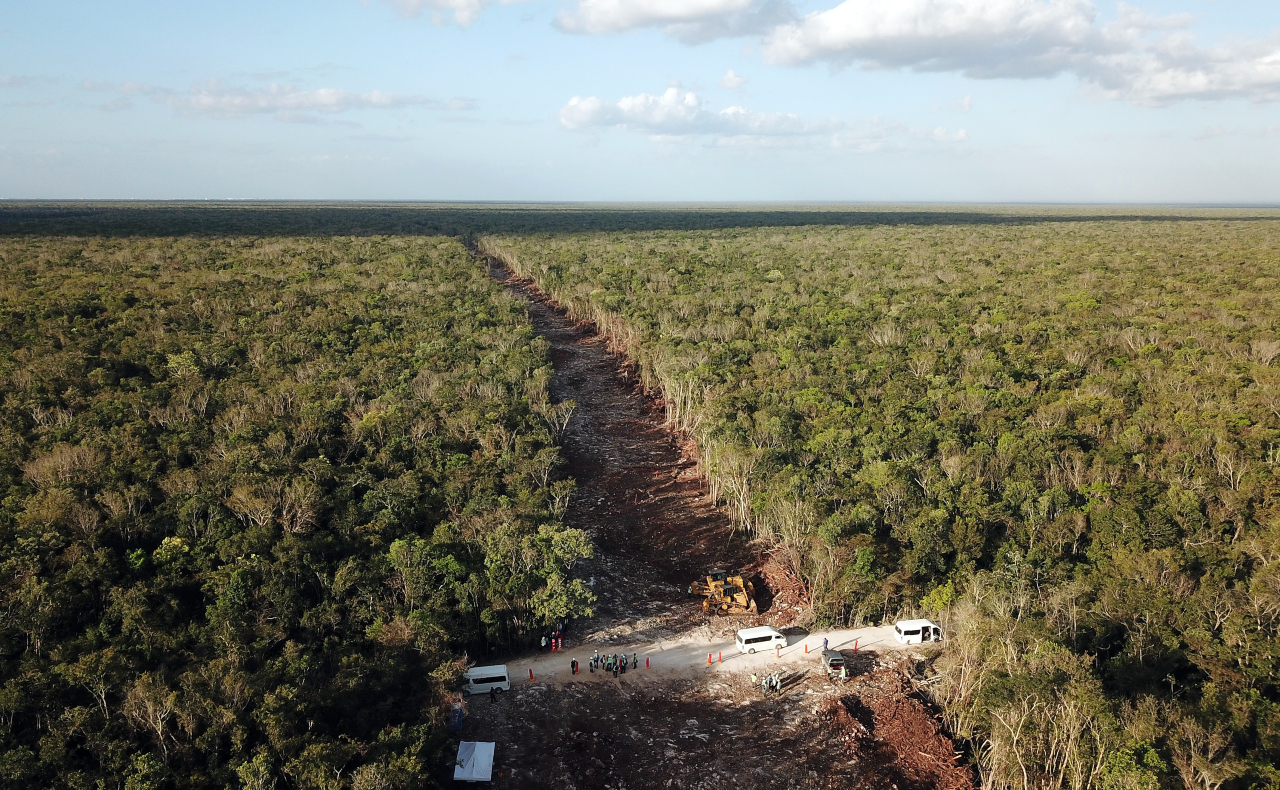 AMLO expropia terrenos de QRoo para el polémico tramo cinco del Tren Maya