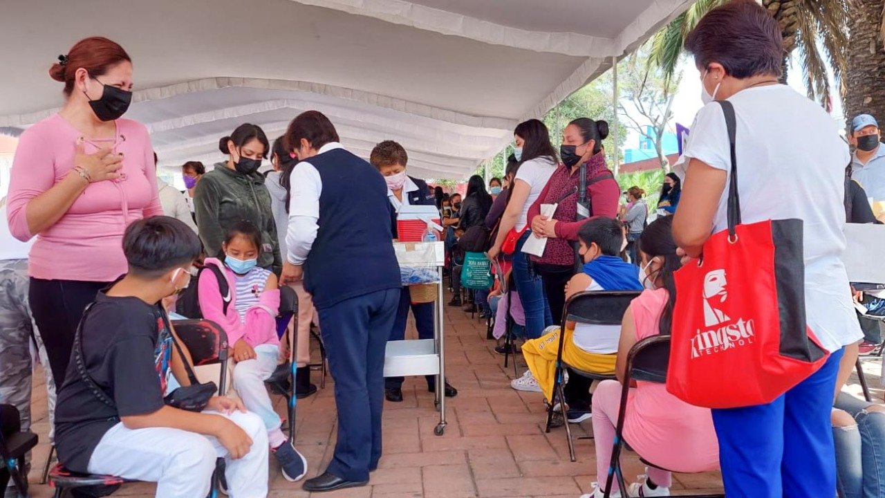 Vacuna contra Covid-19 para niños de 10 y 11 años en Atenco: Calendario y sedes
