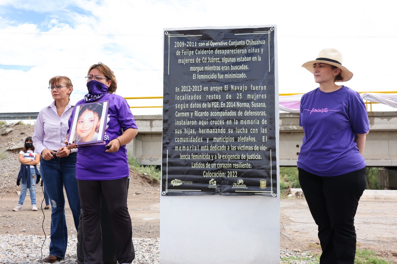 Crean memorial en honor a mujeres asesinadas en Ciudad Juárez