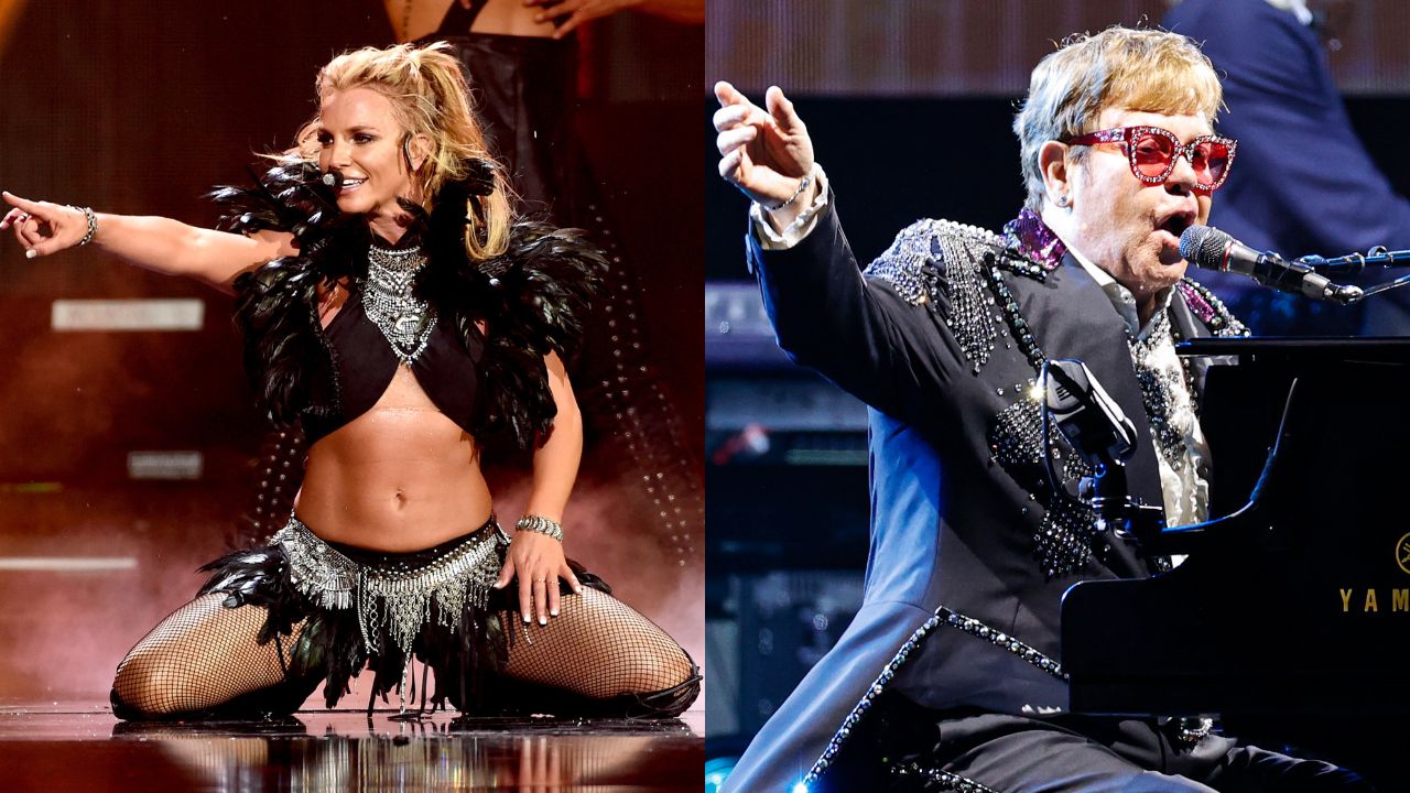 Britney Spears y Elton John unen talentos en una nueva canción