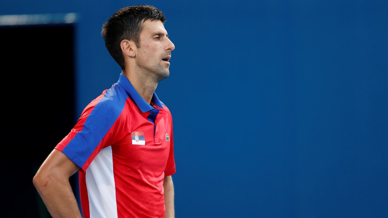 Novak Djokovic renuncia al Abierto de EU por no estar vacunado