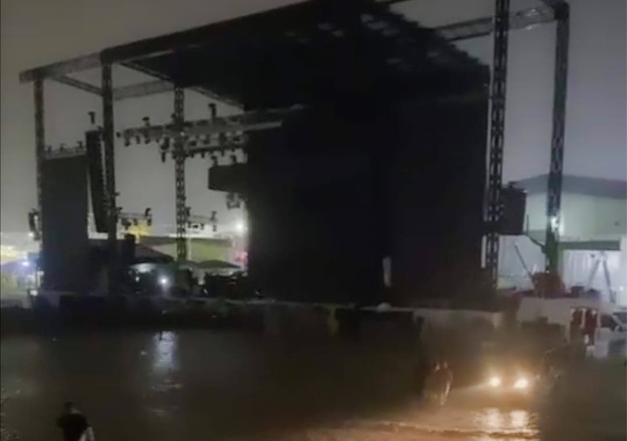 Suspenden concierto de J Balvin por lluvia