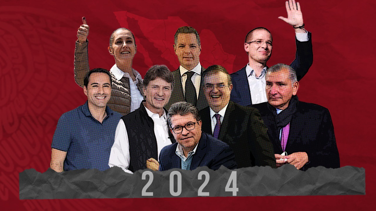 La-Lista de aspirantes a la Presidencia de México