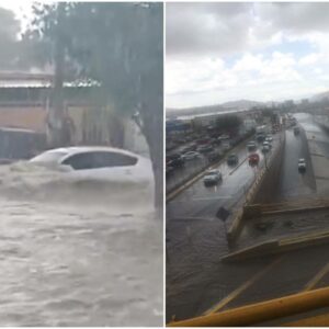 La lluvia dejan inundaciones en varios puntos de Chihuahua capital