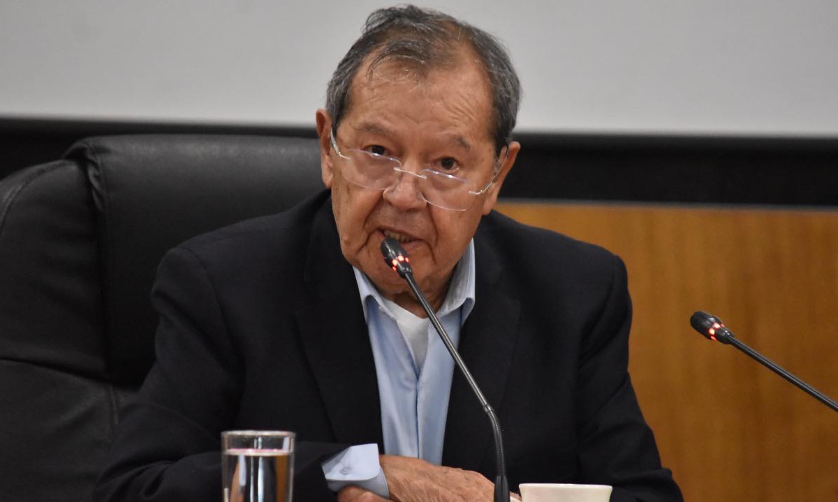 Muñoz Ledo llama a rechazar militarización del país