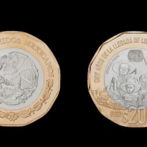 La nueva moneda de 20 pesos conmemora los 100 años de los menonitas en México