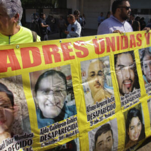 Protestan por la ola de violencia durante la visita de AMLO a Tijuana
