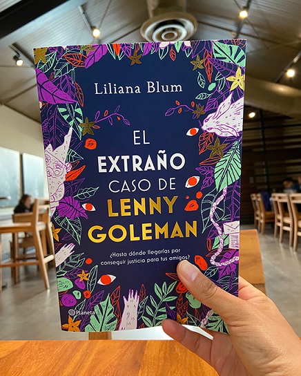 Liliana Blum habla de bullying en su novela: El extraño caso de Lenny Goleman