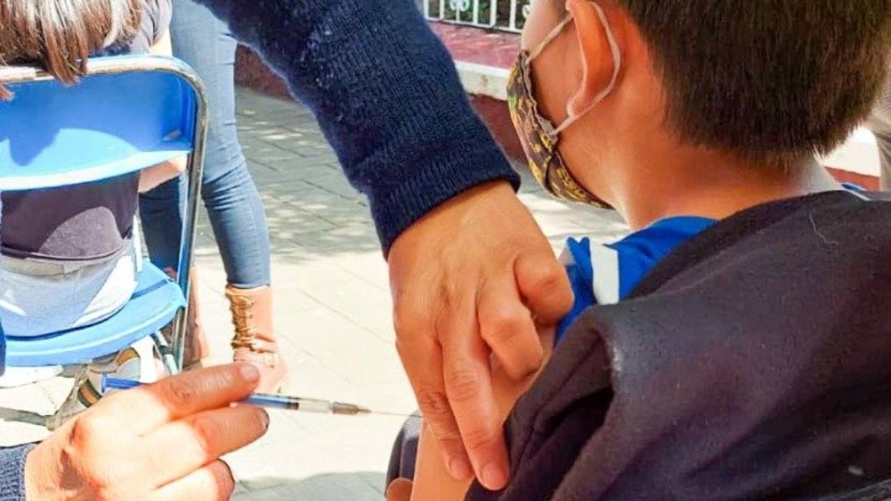 Primera dosis para niños de 8 años en Chalco, Ixtapaluca y Valle de Chalco