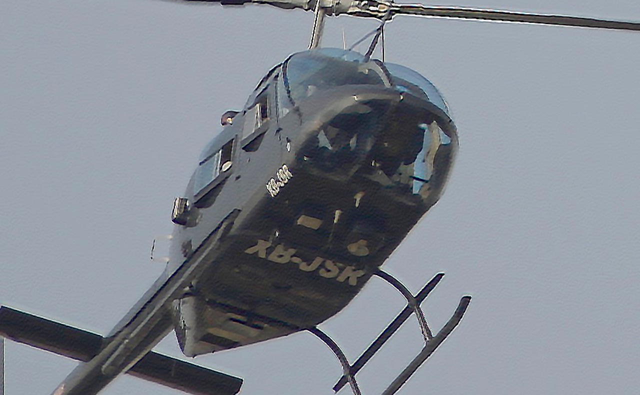 El AICM se deslinda de robo de helicóptero: ‘resguardo es responsabilidad de empresas’