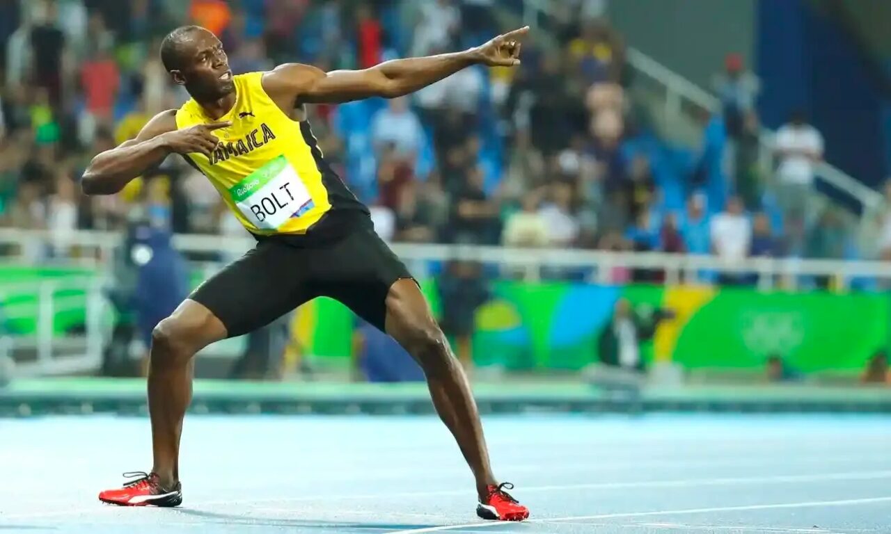 Usain Bolt solicita el registro de marca de su pose de celebración