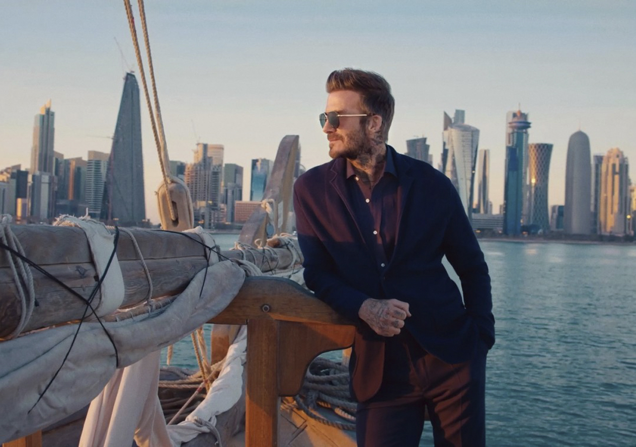 David Beckham es criticado por protagonizar campaña para promover a Qatar