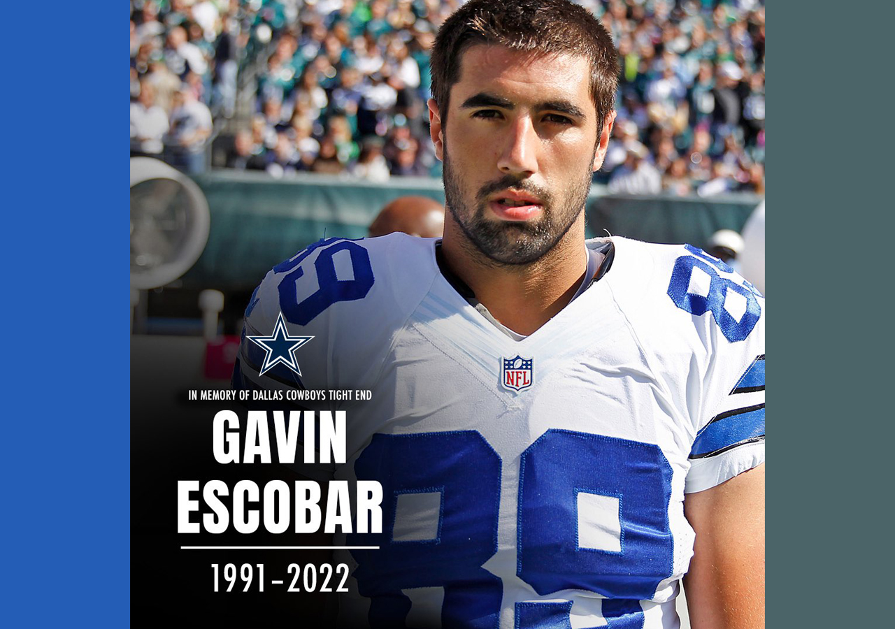 El exjugador de la NFL Gavin Escobar murió en un accidente