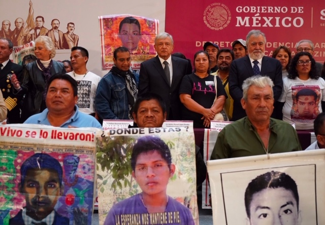 AMLO responde al GIEI: Las pruebas del caso Ayotzinapa son sólidas