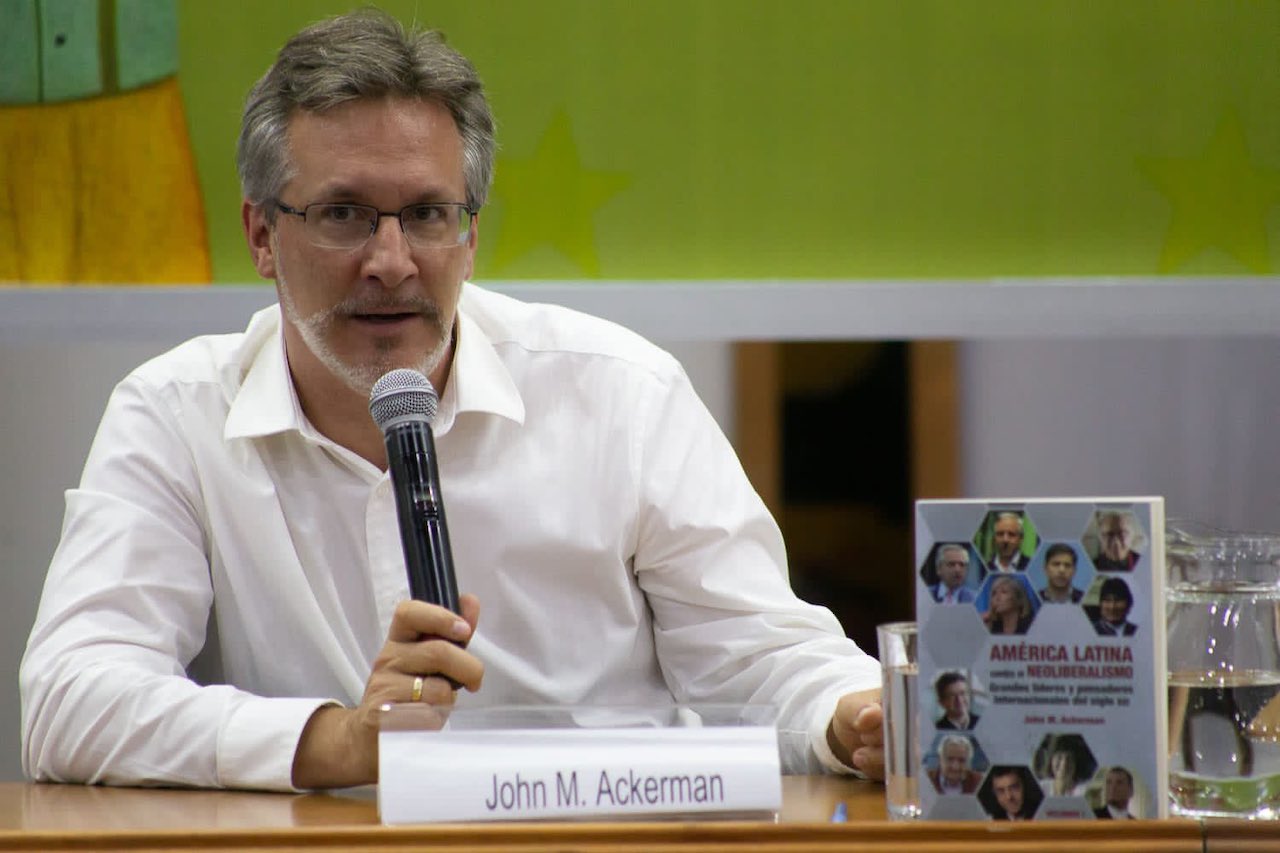‘Morena se convirtió en un partido de Estado, como el PRI’, acusa John Ackerman