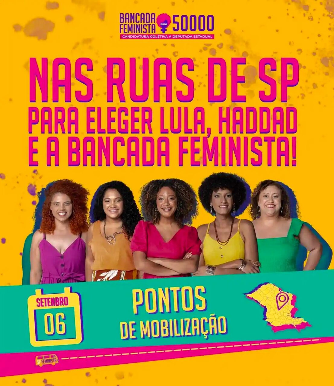 Las candidaturas colectivas de Brasil: por cada voto, la representación de cinco mujeres negras
