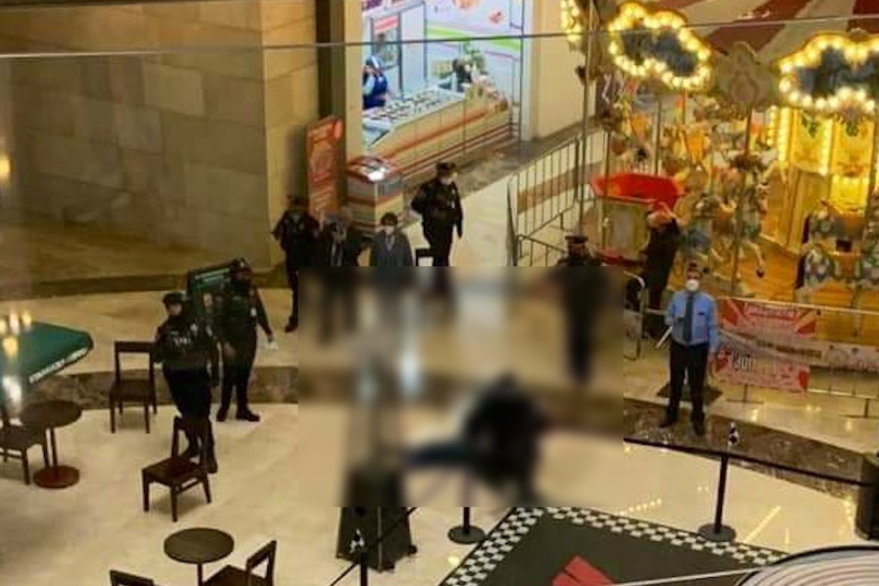 Una joven murió al caer del segundo piso del Centro Comercial Santa Fe
