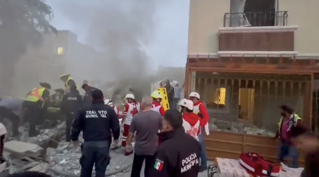 Casa de escoltas del fiscal de Coahuila explota en Saltillo; hay 3 muertos y 2 heridos