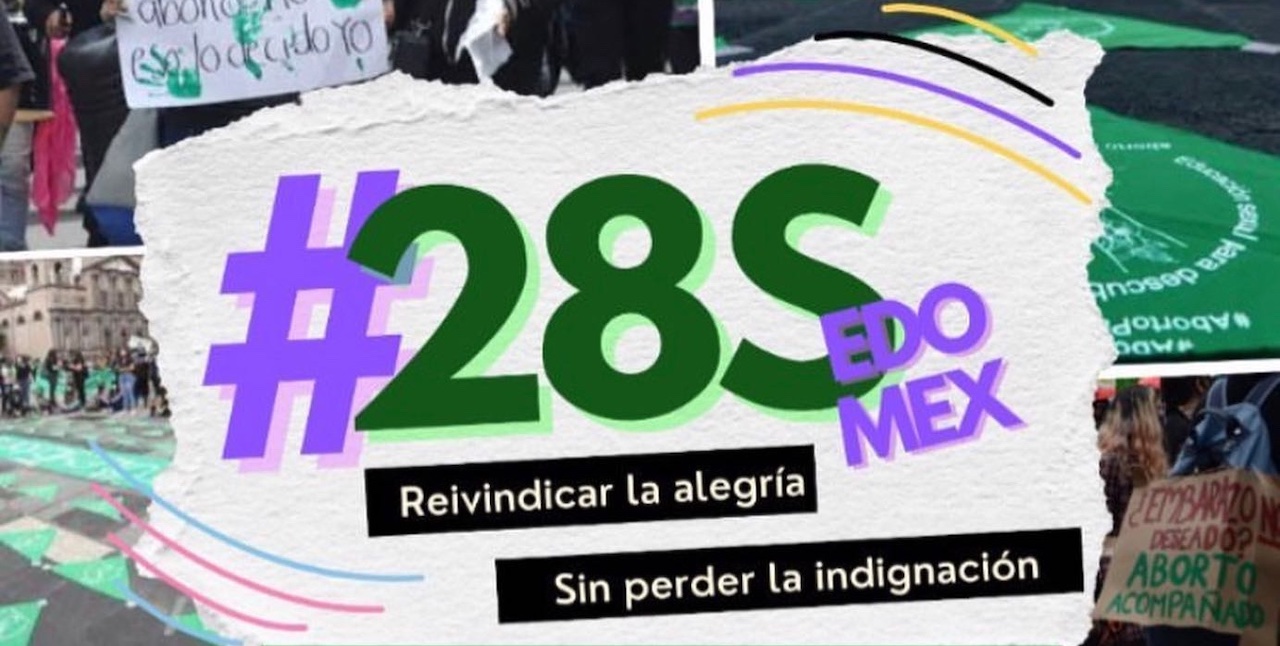 #28S: Hora y ruta de la marcha feminista en Toluca en favor del aborto