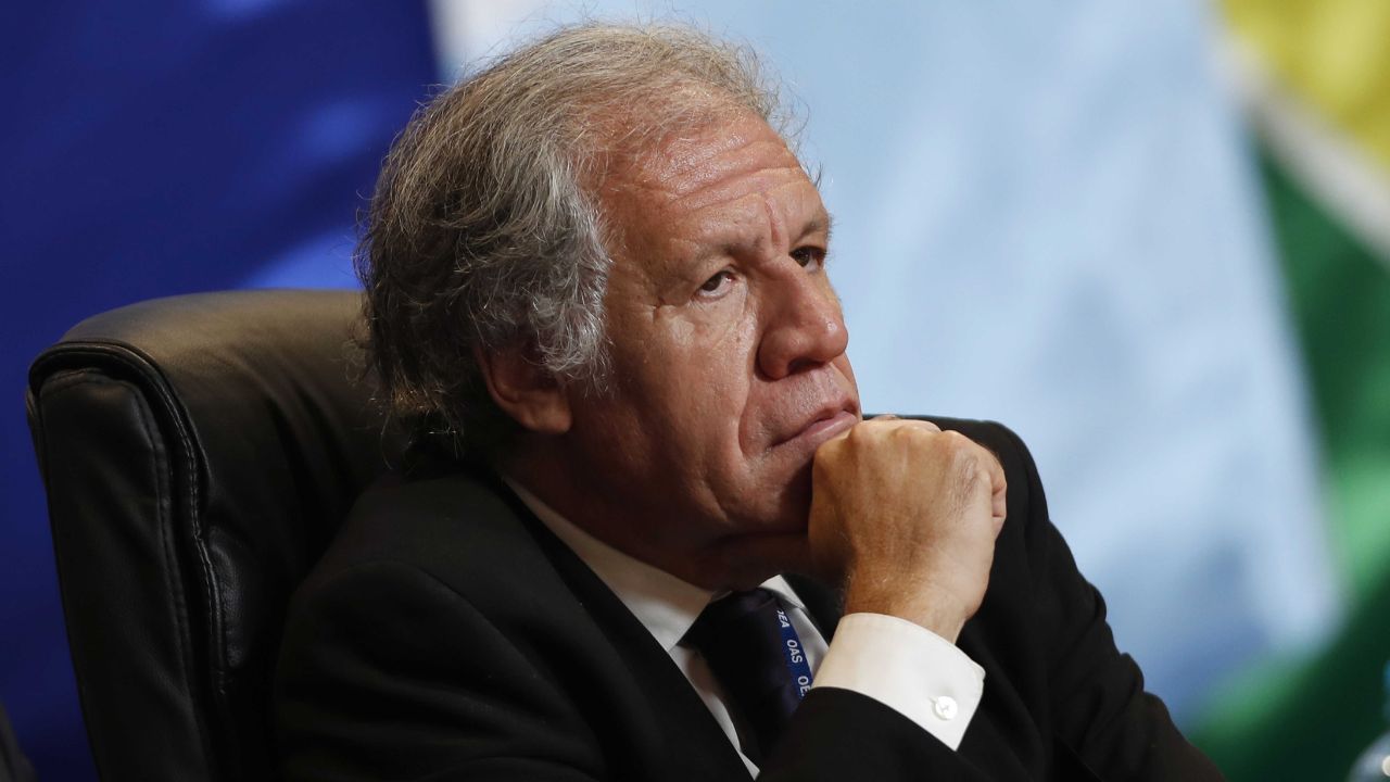 Almagro, titular de la OEA, es investigado por tener una relación con una subordinada