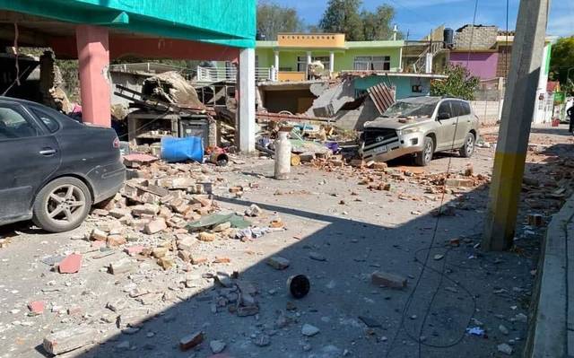 Explosión de tanque de gas deja dos heridos en Atitalaquia, Hidalgo