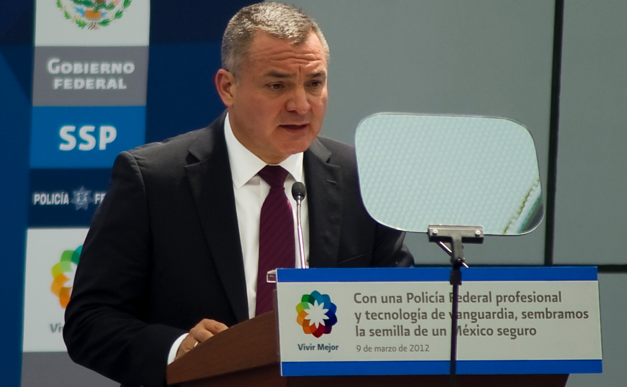 EU presenta evidencia contra García Luna por tráfico de drogas con empresas fantasma