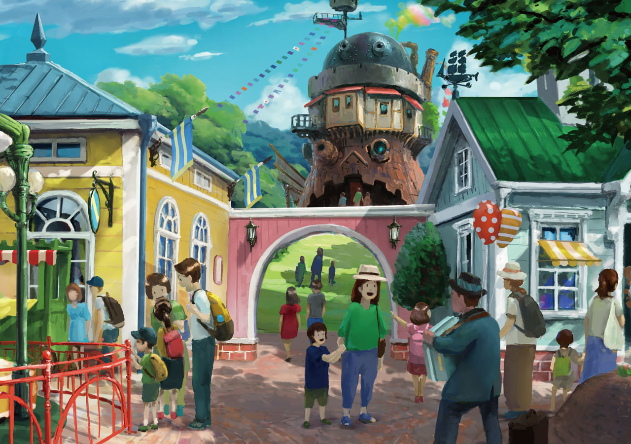 Estudio Ghibli muestra los avances de su parque temático