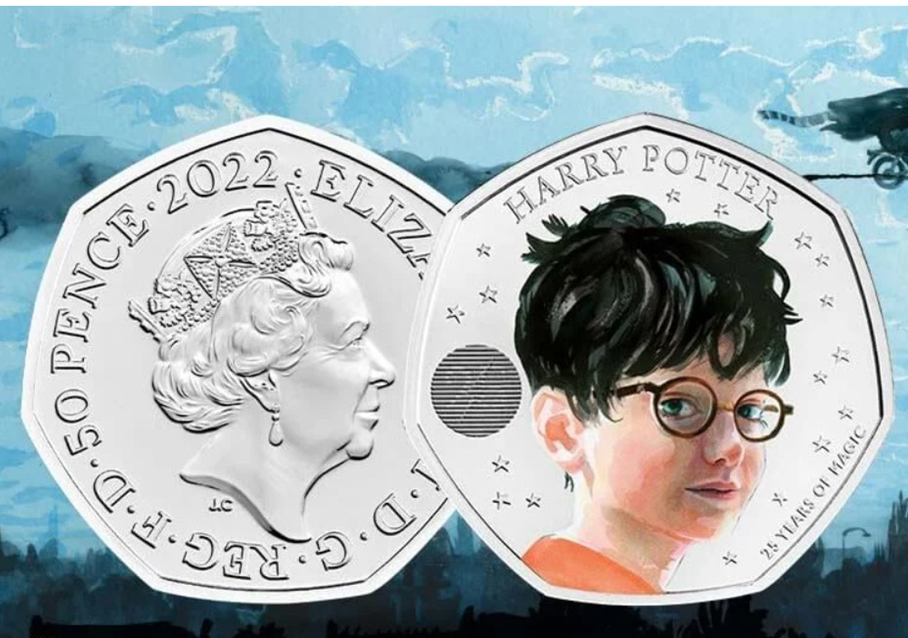 ¡Atención muggles! Harry Potter ya tiene sus propias monedas