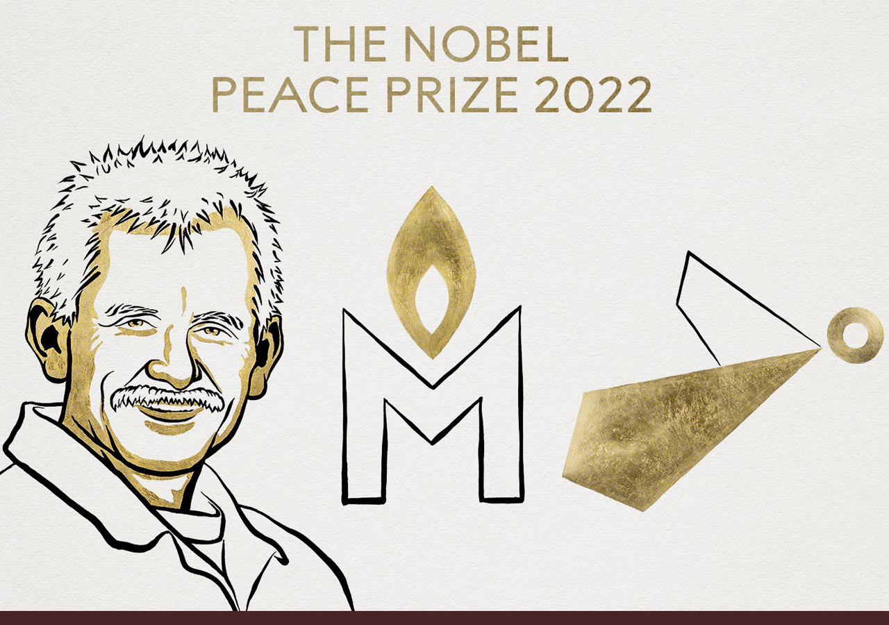 Activistas pro derechos humanos de Rusia, Ucrania y Bielorrusia obtienen el Nobel de la Paz