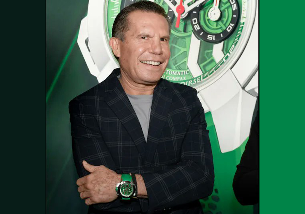 Julio César Chávez inspira edición especial de reloj de lujo