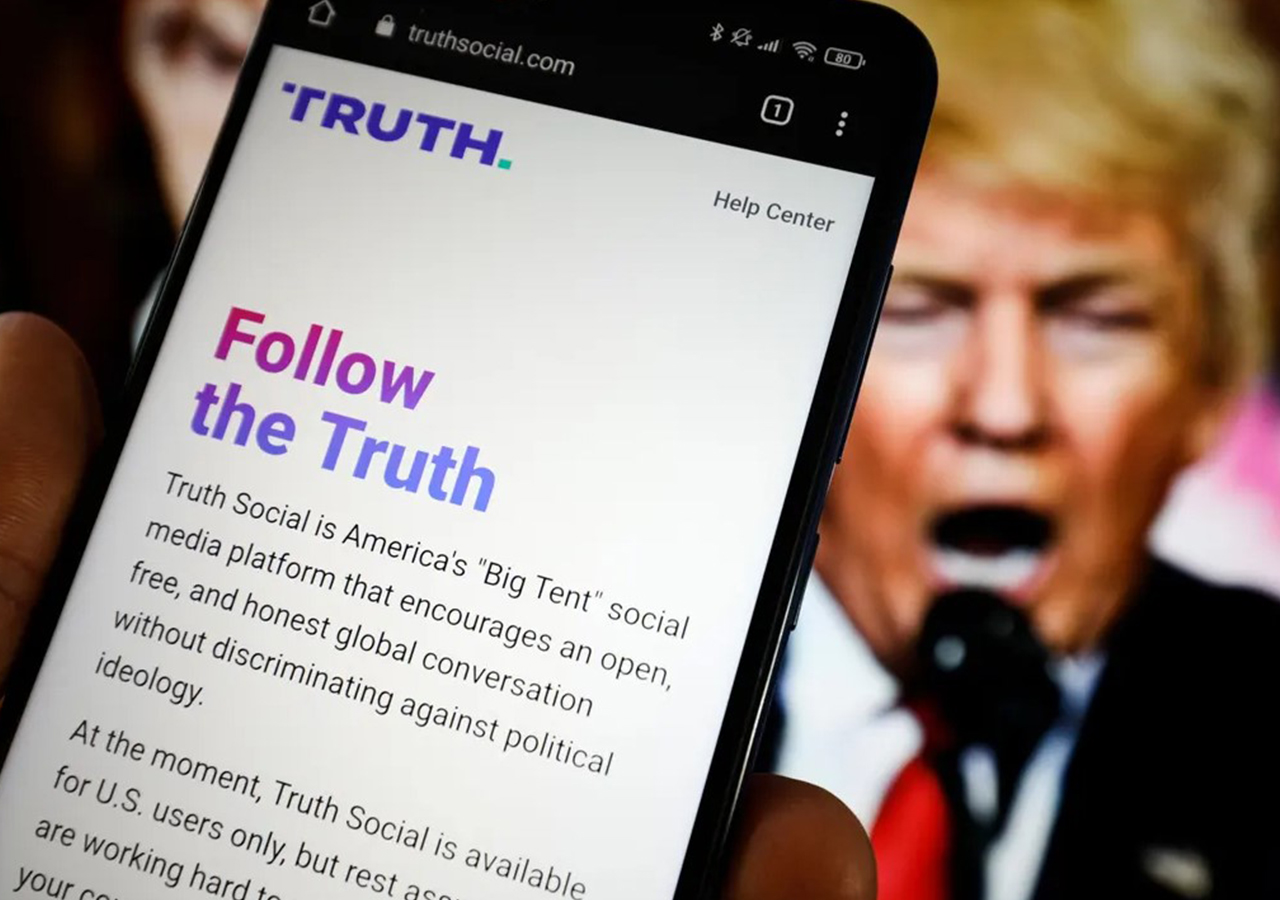 Google incluye Truth Social, app de Donald Trump, en su tienda de aplicaciones