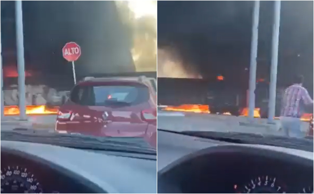 Pipa choca con tren en Aguascalientes; casas y autos se incendian