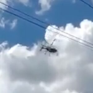 Un helicóptero de la Marina se desploma en Centla, Tabasco