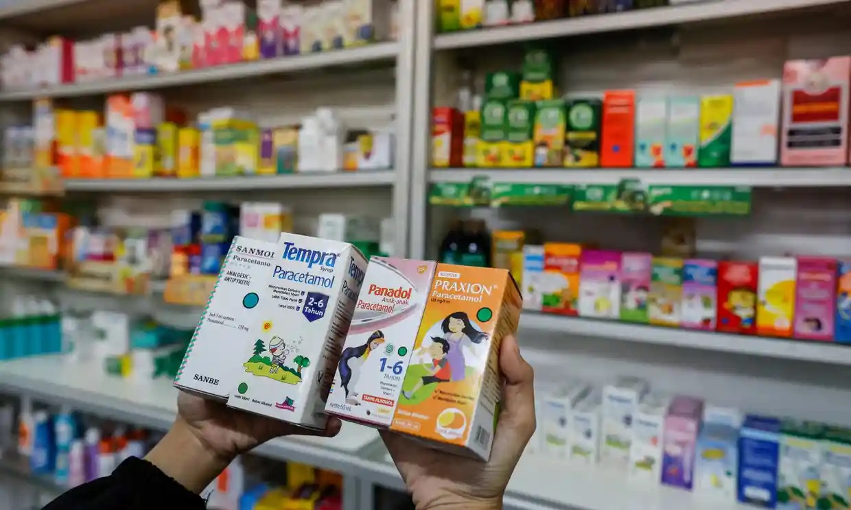 Indonesia prohíbe la venta de medicamentos en jarabe tras la muerte de al menos 99 niños