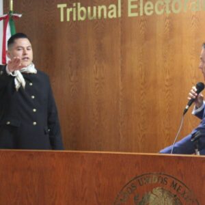Primer magistrade electoral no binarie en AL asume en Aguascalientes
